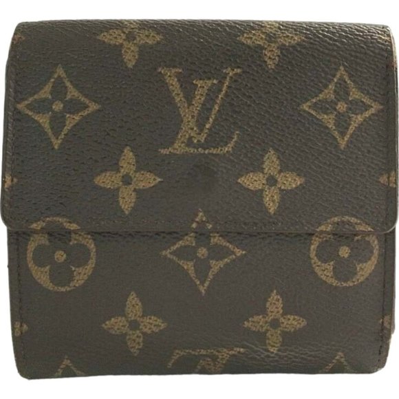 386139T Louis Vuitton Wallet Portefeiulle Elise Brown Monogram - Picture 2 of 9